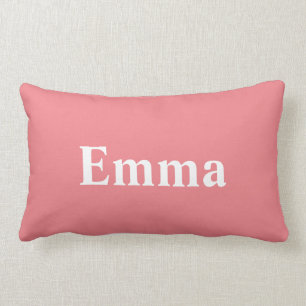 Almofada Lombar Travesseiro decorativo Personalizado - Emma