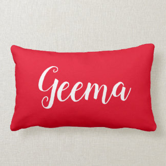 Almofada Lombar Travesseiro decorativo Personalizado para a Avó Ge