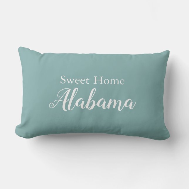 Almofada Lombar Travesseiro decorativo Personalizado - Sweet Home  (Frente)