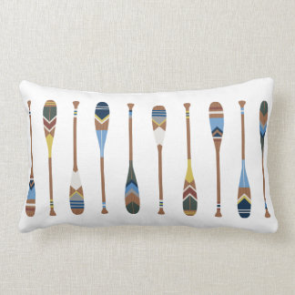 Almofada Lombar Travesseiro decorativo pintado da pá