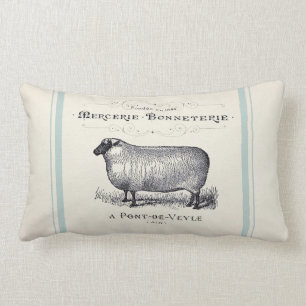 Almofada Lombar Travesseiro decorativo russo de ovelhas da fazenda