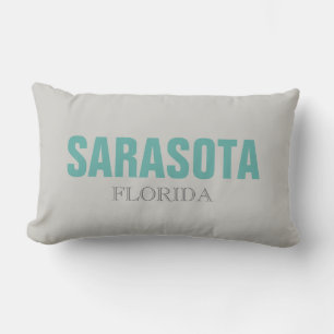Almofada Lombar Travesseiro decorativo Sarasota Florida Beach