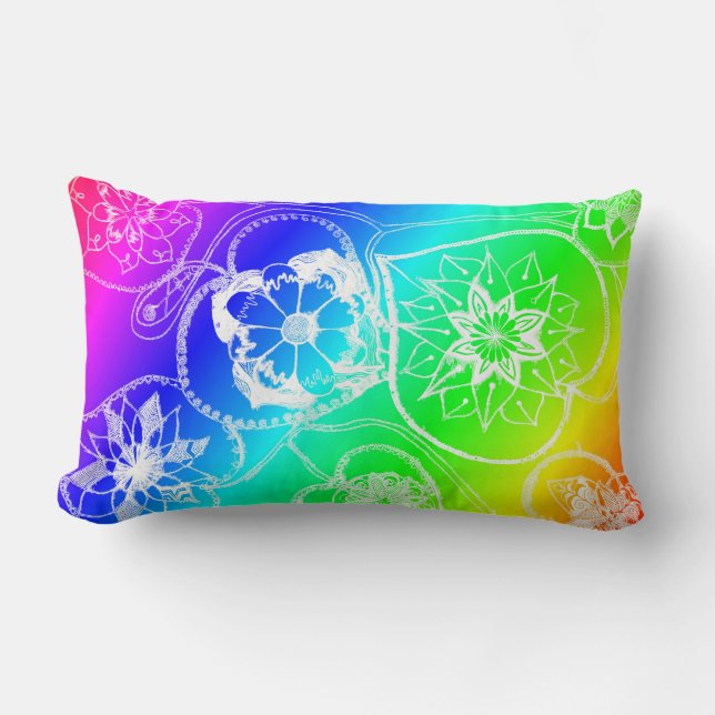 Almofada Lombar Travesseiro decorativo Solar Plexus Chakra (Frente)