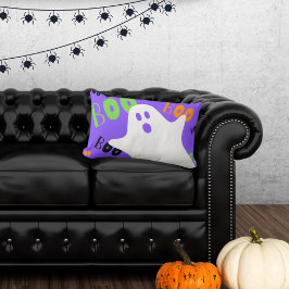 Almofada Lombar Travesseiro decorativo Spooky Boo Ghost