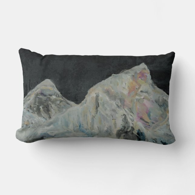 Almofada Lombar Travesseiro decorativo White Mountain (Frente)