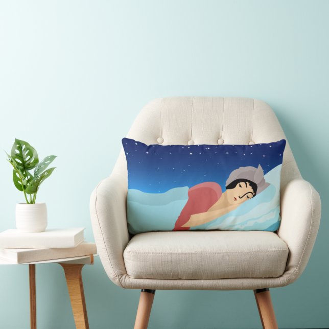 Almofada Lombar Travesseiro decorativo Zen (Cadeira)