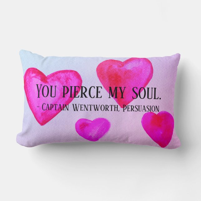 Almofada Lombar Travesseiro do Capitão Wentworth (Frente)