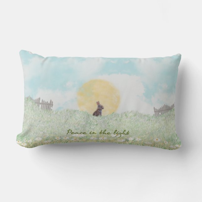 Almofada Lombar Travesseiro do coelho (Frente)