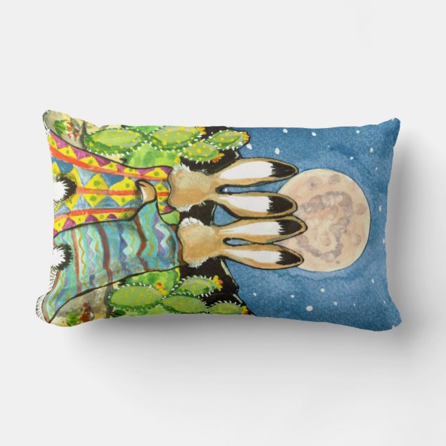 Almofada Lombar Travesseiro do Coelho Romântico Sudoeste (Frente)