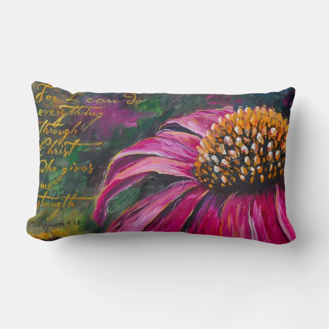 Almofada Lombar Travesseiro do ConEFlower Lumbar (Frente)