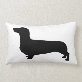 Almofada Lombar Travesseiro do Dachshund com parte traseira