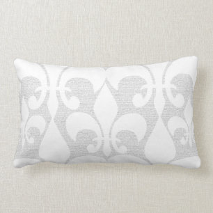 Almofada Lombar Travesseiro do design da flor de lis