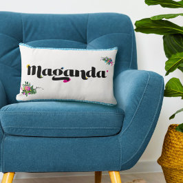 Almofada Lombar Travesseiro Estético 'Maganda' Boho Filipino