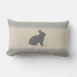 Almofada Lombar Travesseiro Funny Bunny Stripes