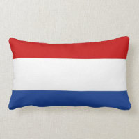 travesseiro holandês da bandeira de país de