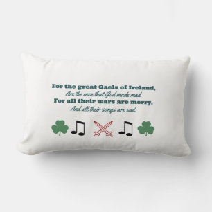 Almofada Lombar Travesseiro irlandês