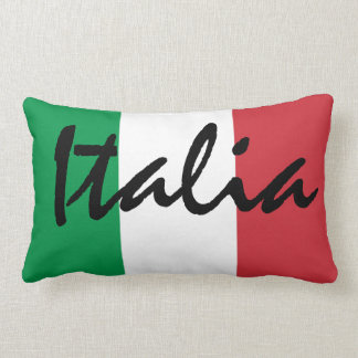 Almofada Lombar Travesseiro italiano de MoJo da bandeira de Italia