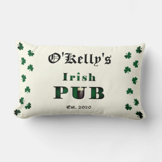 Almofada Lombar Travesseiro Lombal de Arremesso de Pub Irlandês Ta