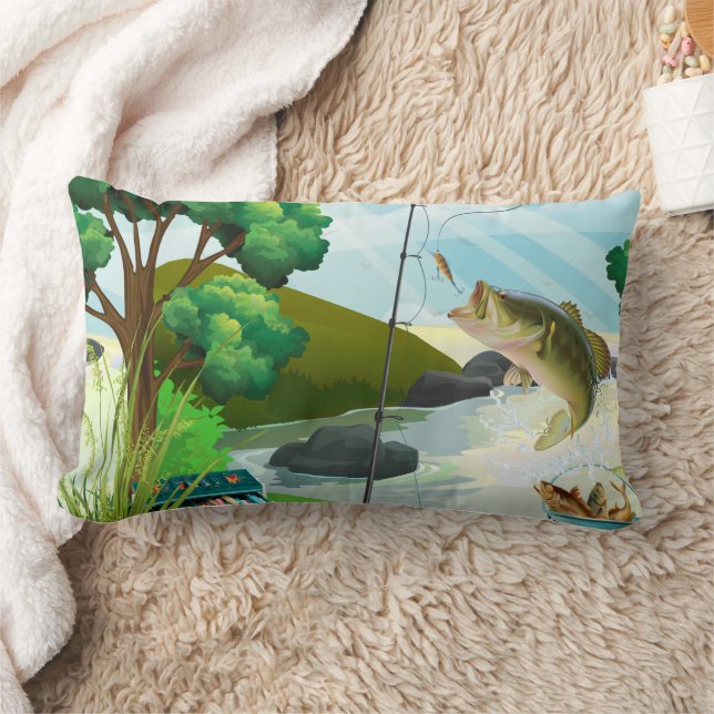 Almofada Lombar Travesseiro lombar 13" x 21" (Cobertor)