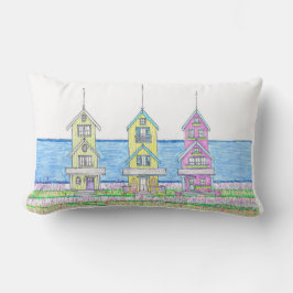 Almofada Lombar Travesseiro lombar amarelo Trio 2