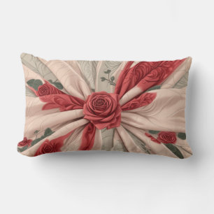 Almofada Lombar Travesseiro lombar com rosas