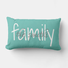 Almofada Lombar TRAVESSEIRO lombar da FAMÍLIA MONOGRAM