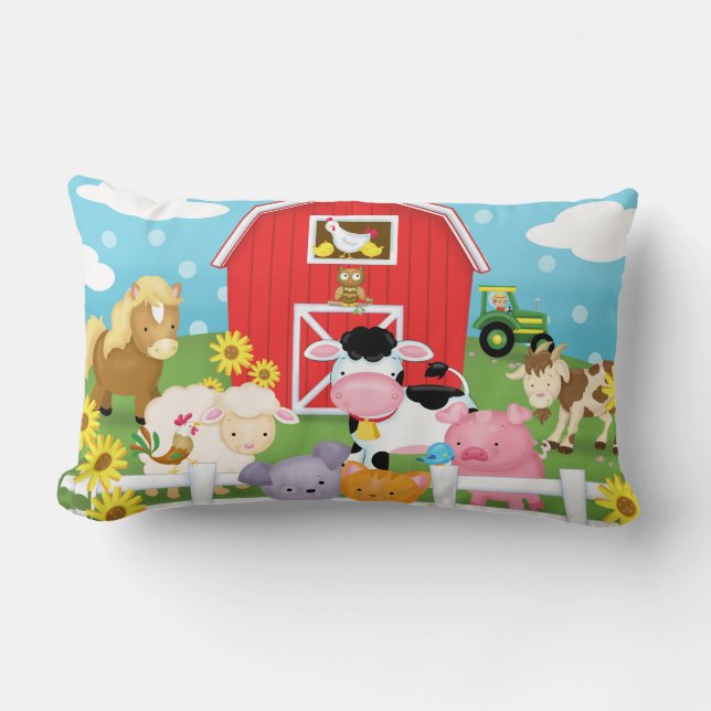 Almofada Lombar Travesseiro lombar da fazenda (Frente)