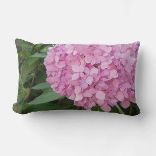Almofada Lombar Travesseiro lombar de Hydrangea rosa