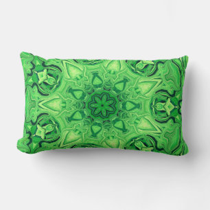 Almofada Lombar Travesseiro lombar de Mandala Verde