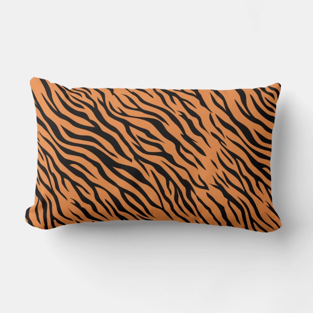 Almofada Lombar Travesseiro Lombar de Tigre 33 cm x 53 cm (Frente)