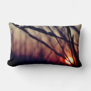 Almofada Lombar Travesseiro lombar de vidro natural sunset: 33 cm