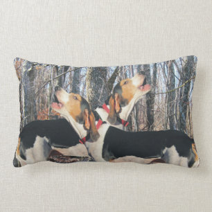 Almofada Lombar Travesseiro lombar do Coonhound do caminhante de