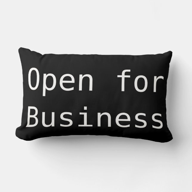 Almofada Lombar Travesseiro lombar do poliéster do "negócio" (Frente)