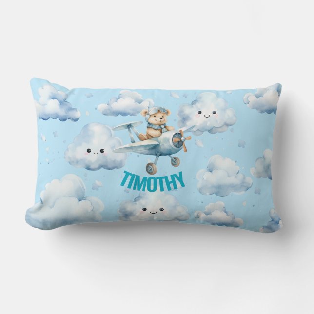 Almofada Lombar Travesseiro lombar do portador de pelúcia (Frente)