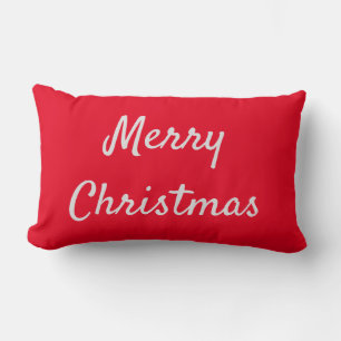 Almofada Lombar TRAVESSEIRO lombar MERRY CHRISTMAS