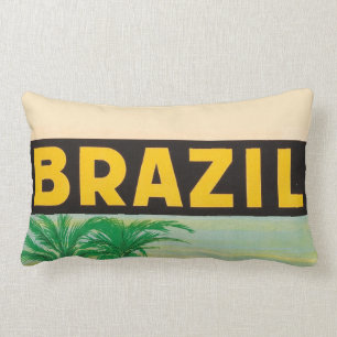 Almofada Lombar Travesseiro lombar retrô do Brasil