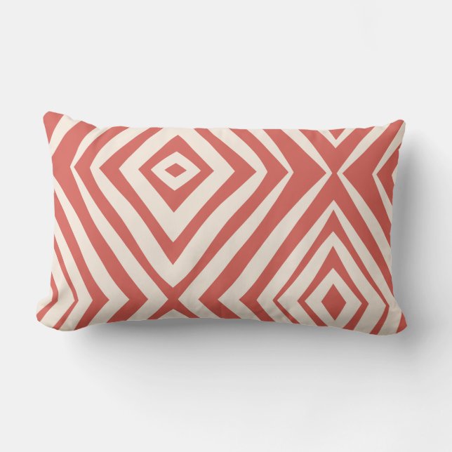 Almofada Lombar Travesseiro lombar simples e moderno do salmão (Frente)