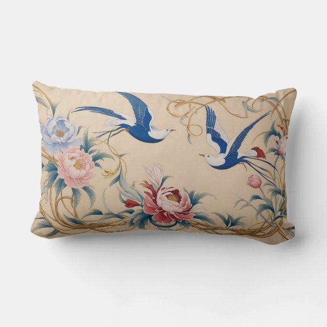 Almofada Lombar Travesseiro lombar tradicional do Design persa (Verso)