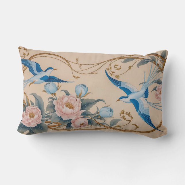 Almofada Lombar Travesseiro lombar tradicional do Design persa (Verso)