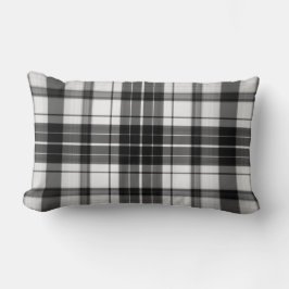 Almofada Lombar Travesseiro Lombar Xadrez Preto