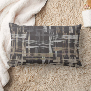 Almofada Lombar Travesseiro Lumbar/Acabamento Castanho Neutro