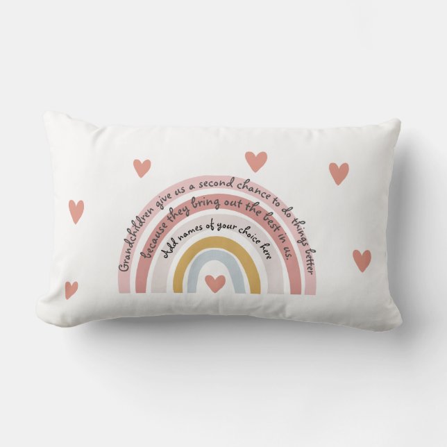 Almofada Lombar Travesseiro Para A Avó (Frente)