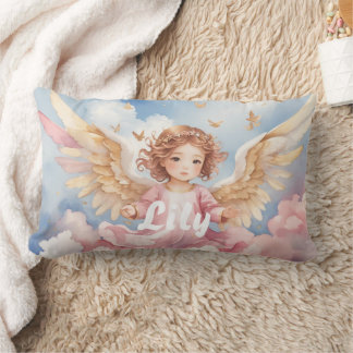 Almofada Lombar Travesseiro personalizado Angel para crianças ou b