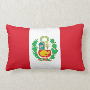 Almofada Lombar Travesseiro peruano da bandeira