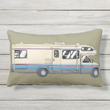 Travesseiro retro da classe C Motorhome