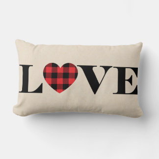 Almofada Lombar Travesseiro Rustic Love