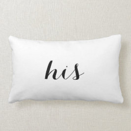 Almofada Lombar Travesseiro | seu - frente e verso