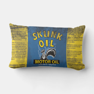 Almofada Lombar Travesseiro Skunk Vintage Oil Limpo e Sujo