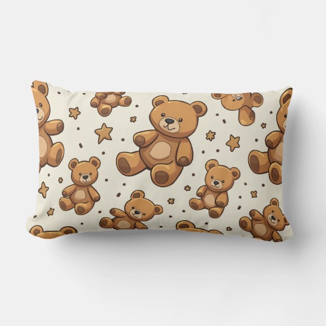 Almofada Lombar Travesseiro Teddybear (Frente)