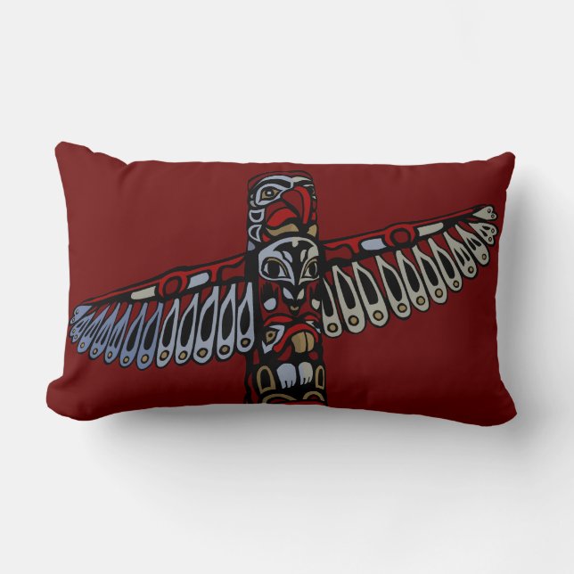 Almofada Lombar Travesseiro Vancouver Souvenir - Pontos de Referên (Frente)